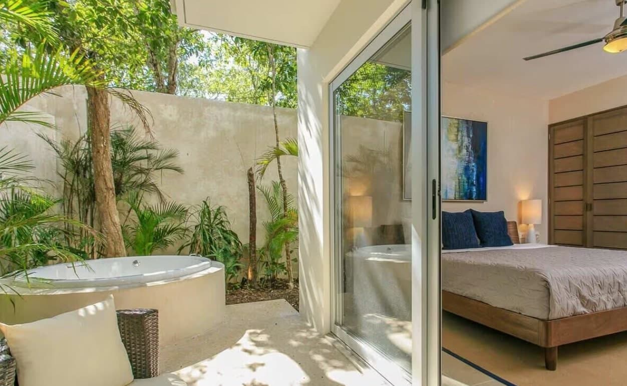 Carmela Tulum Eigentumswohnung Amatista - Schlafzimmer