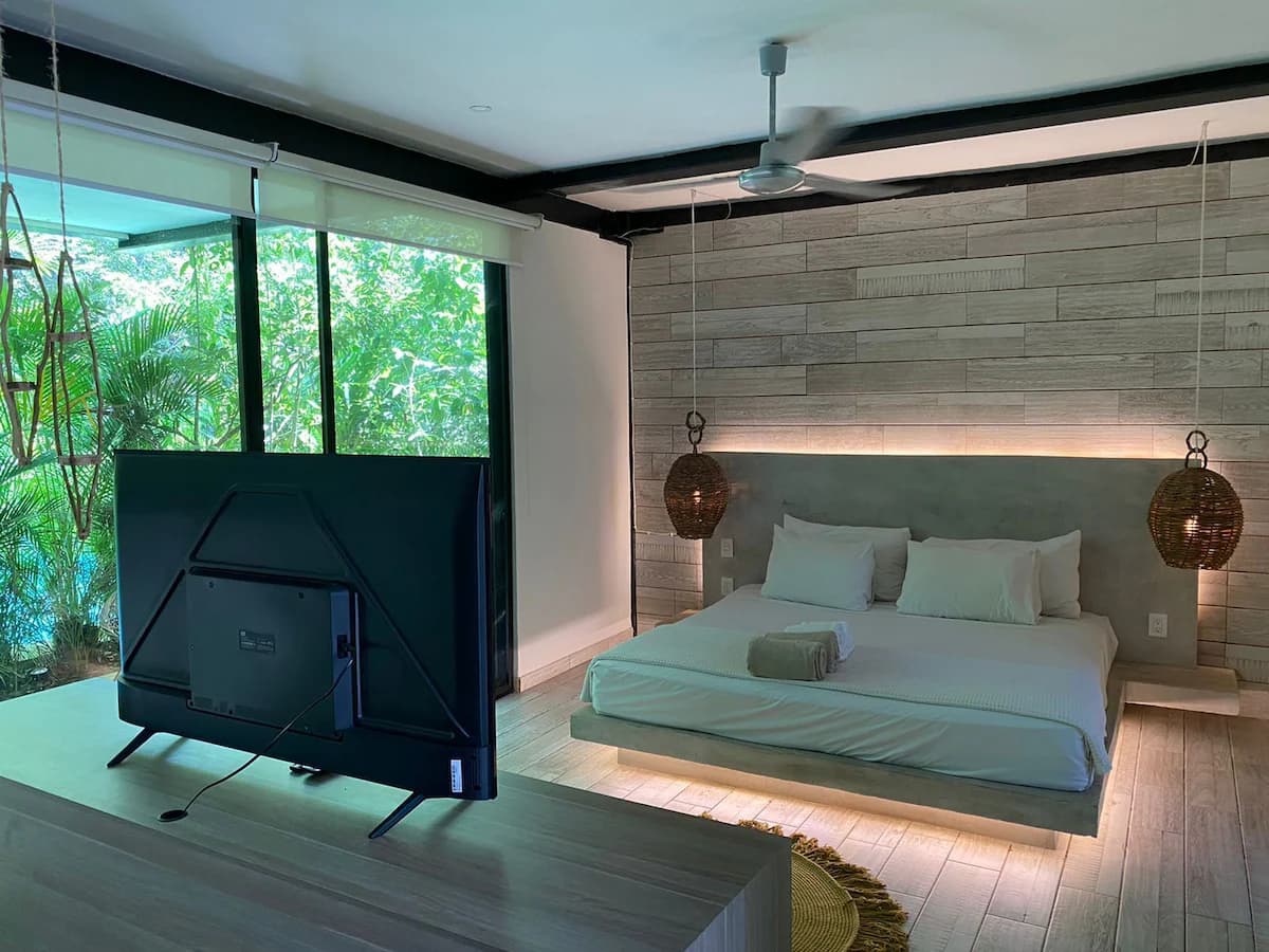 Gemütliches Privatstudio & Whirlpool | thot 12 - Schlafzimmer