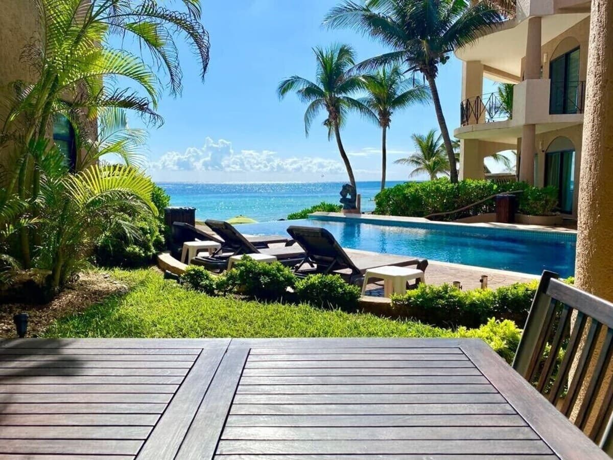 OCEAN VIEW Wohnung mit Strand und Infinity-Pool in Luna Encantada B1 - Pool