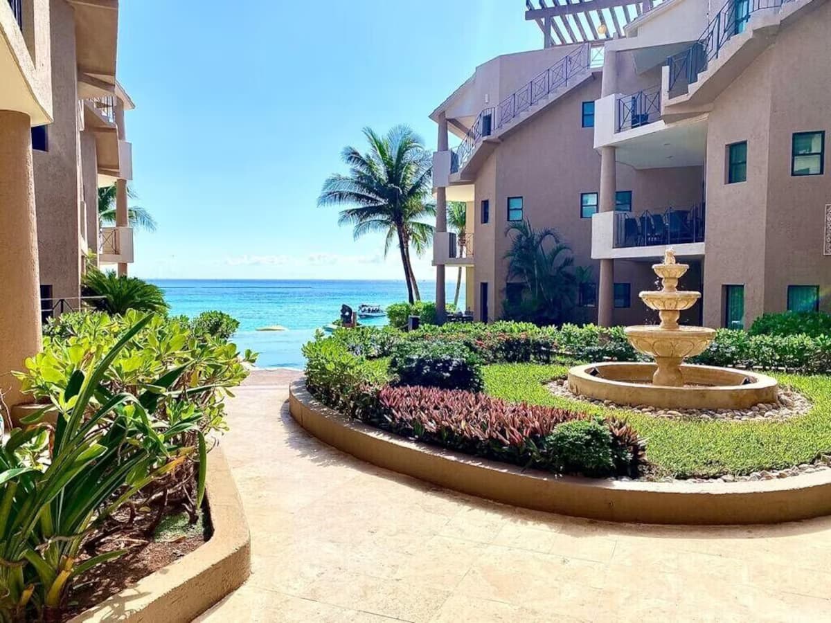 OCEAN VIEW Wohnung mit Strand und Infinity-Pool in Luna Encantada B1 - Unterkunftsgelände