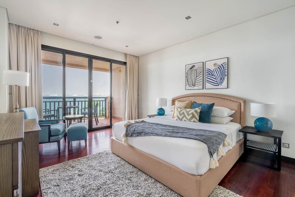 GuestReady - A Glimpse of Burj Al Arab - Schlafzimmer