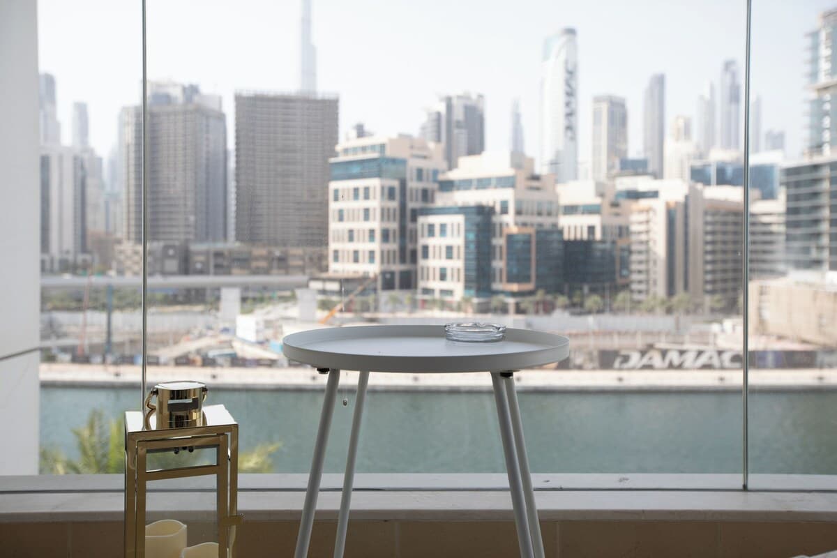 Noma Fairview - Atemberaubende Wohnung mit Blick auf den Burj Khalifa in der Business Bay - Außenbereich