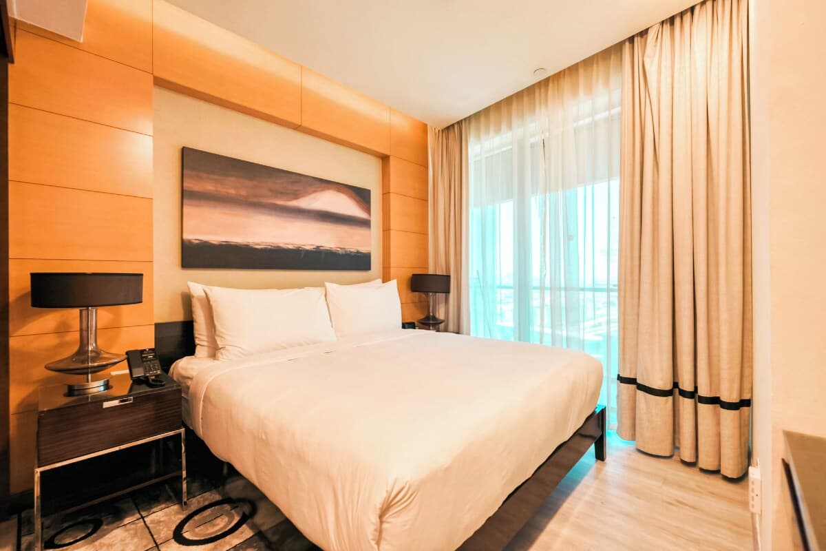 Kempinski Central Avenue Residence 1BHK - Schlafzimmer
