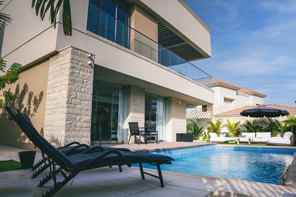 Luxus-Ferienhaus - Pool