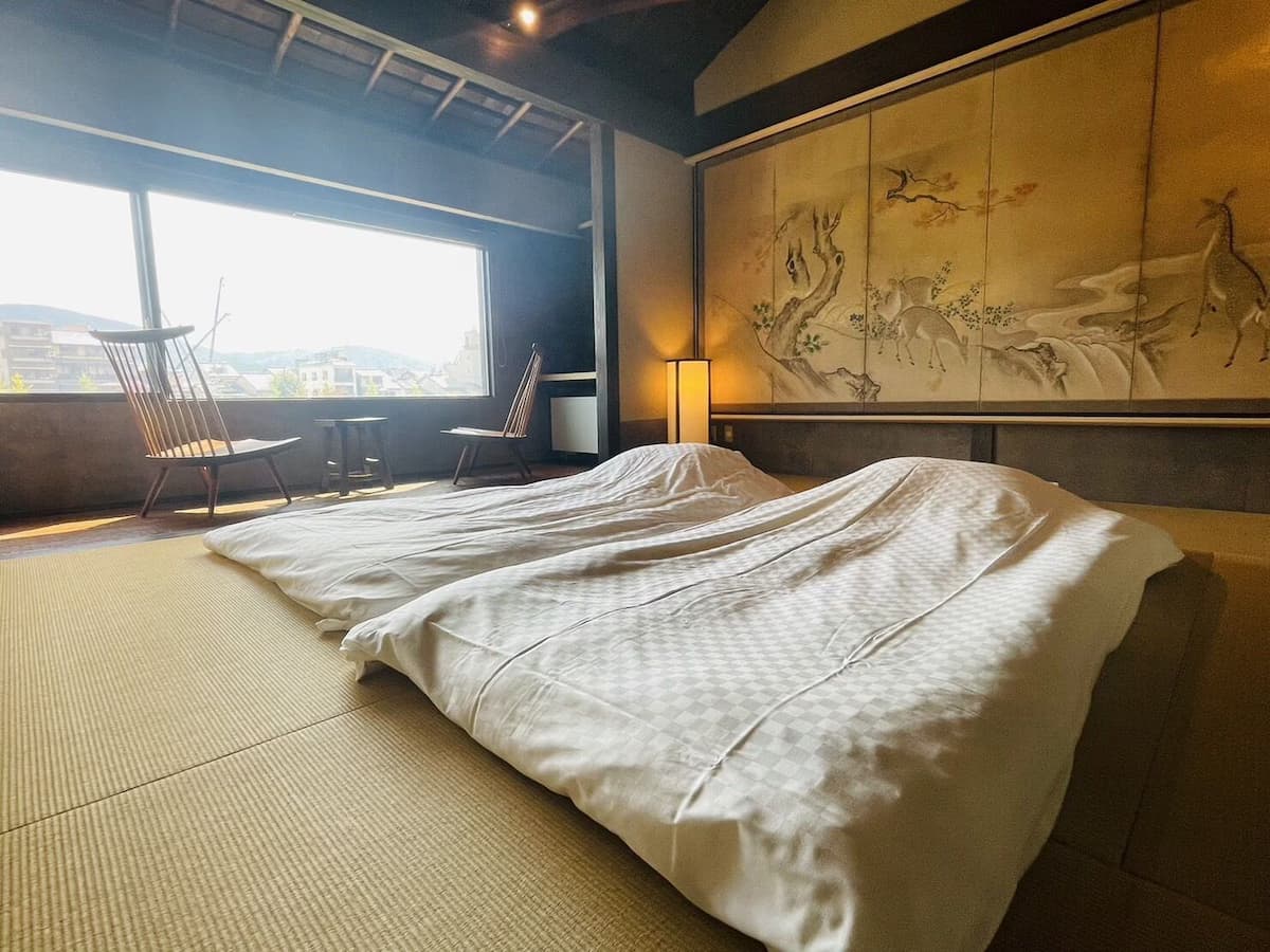 Vermietung eines einzelnen Gebäudes eines Kyomachiya - Schlafzimmer