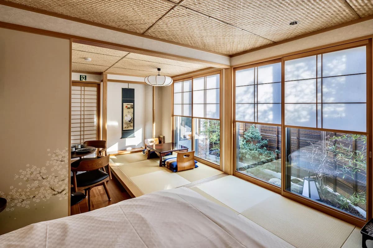 Kamogawa House - Exquisites zweistöckiges Haus mit japanischem Garten - Schlafzimmer