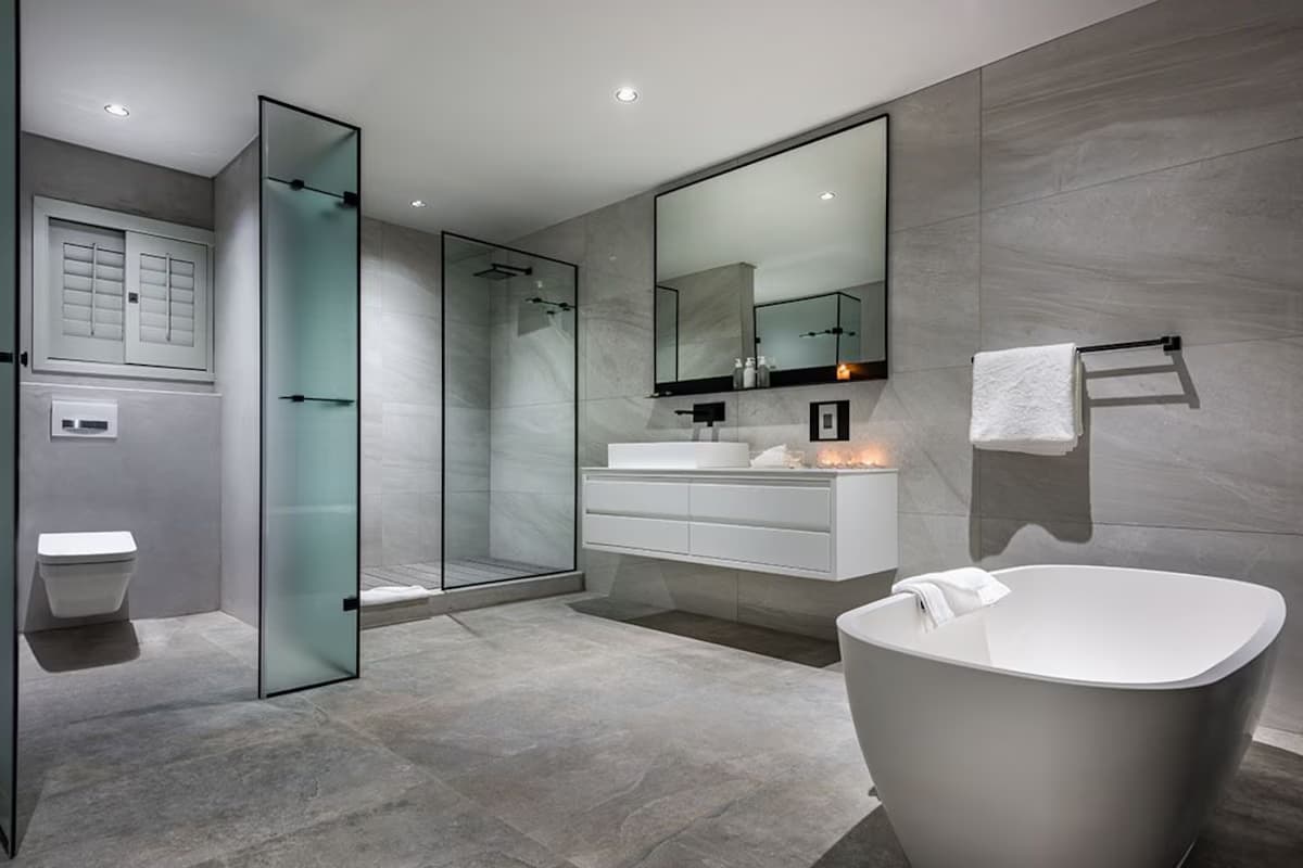 Kianga Luxus Penthouse - Badezimmer