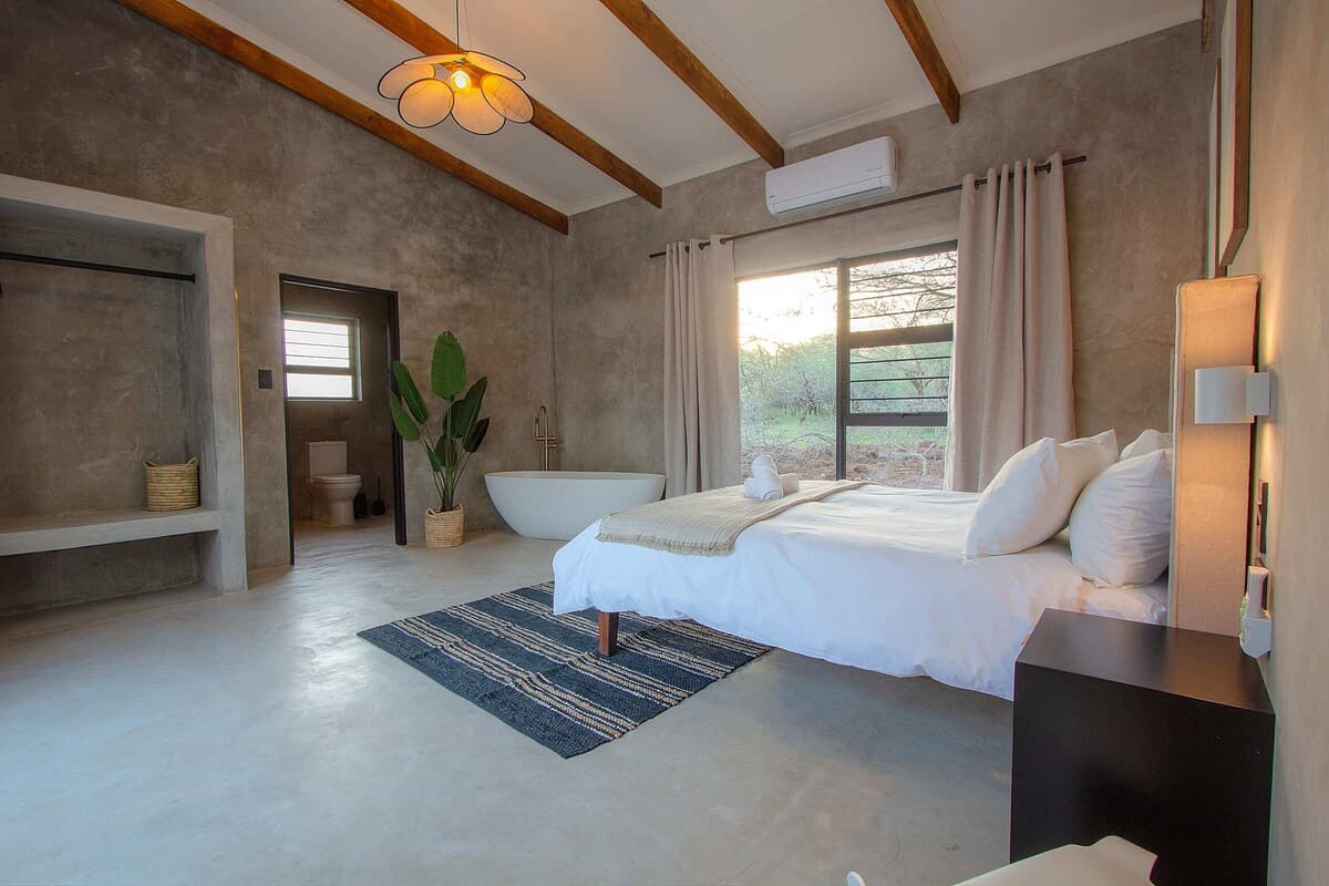Pillows. Luxus-Safari-Villa - Kruger National Park - Schlafzimmer
