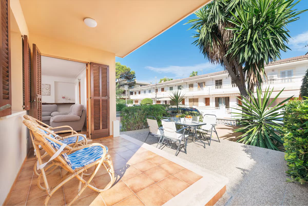 CAN CONFIT - Apartment mit Terrasse in Can Picafort - Außenbereich