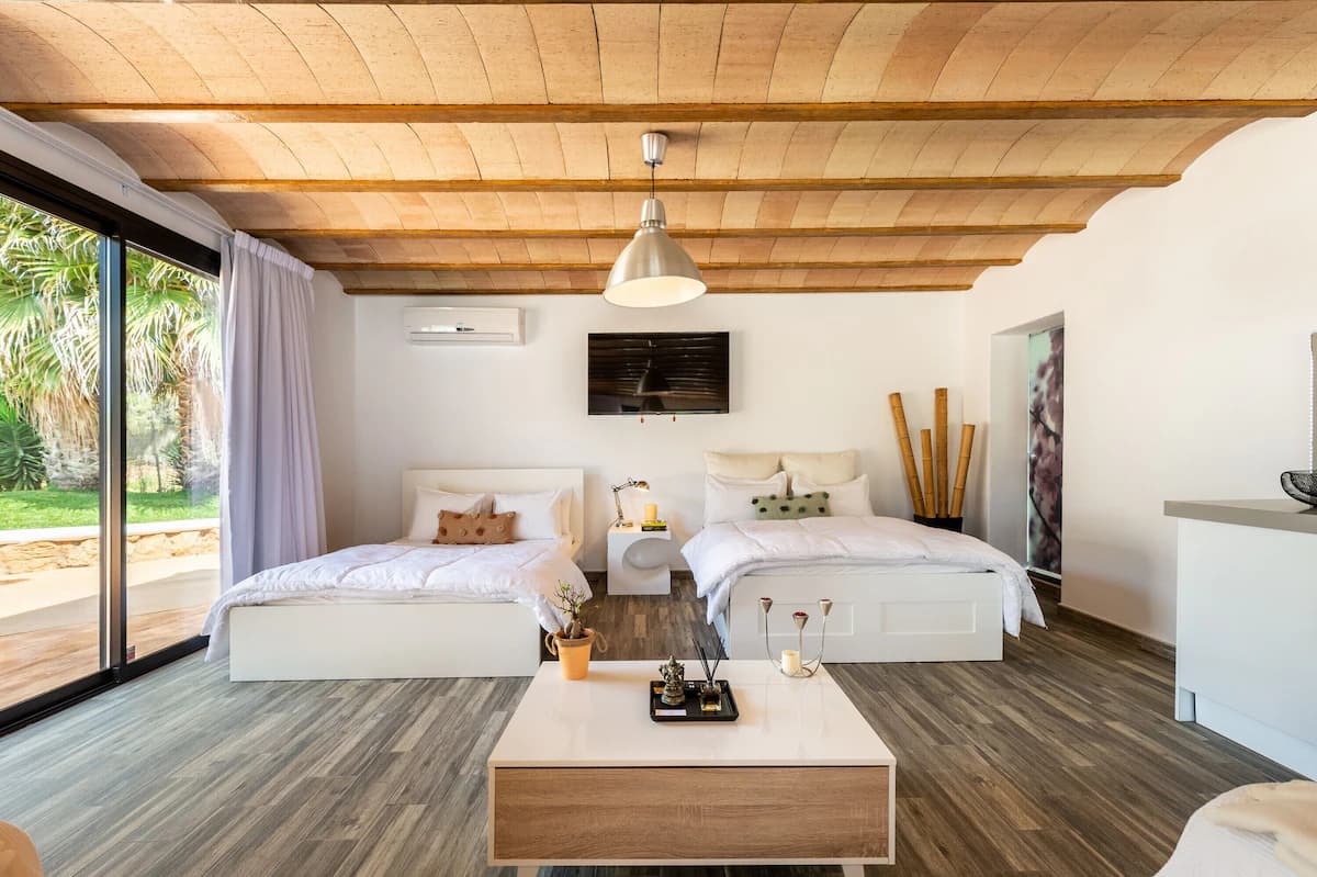 Wunderschönes Loft "Can Maruna" mit Bergblick, WLAN, Garten, Terrasse & Pool - Schlafzimmer
