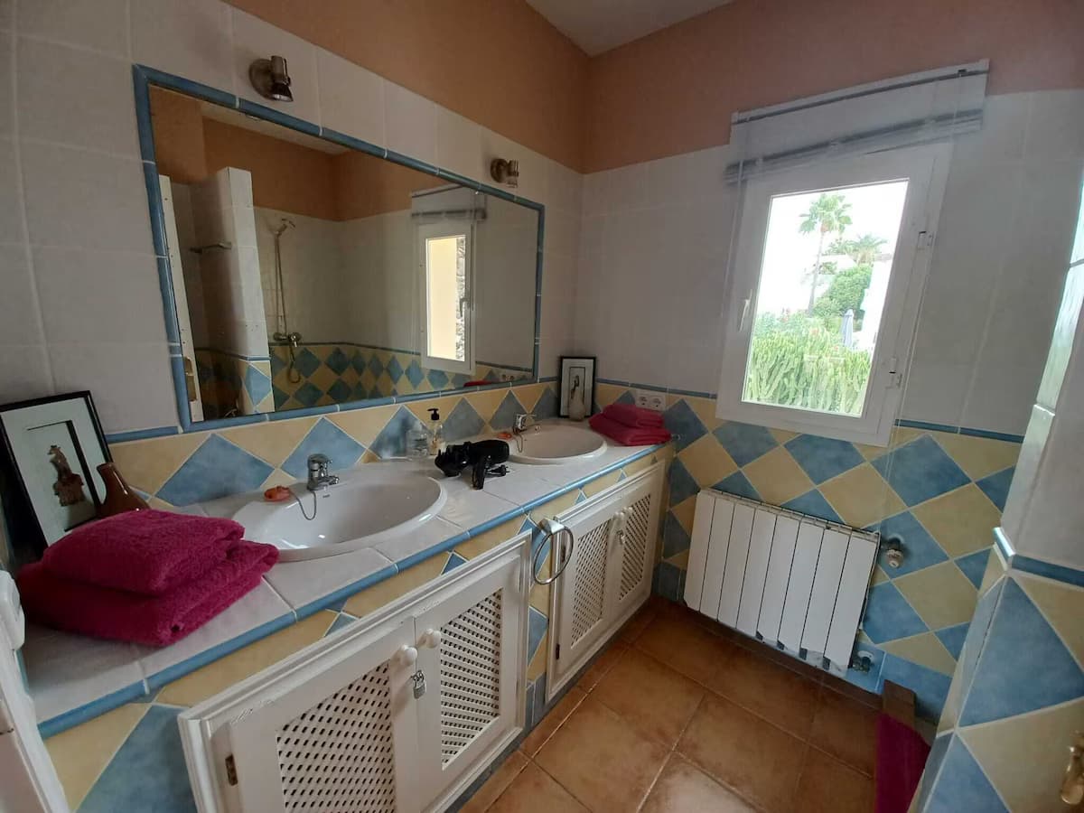 Casa Limonada für 6 Personen - mit Meerblick in Strandnähe. - Badezimmer