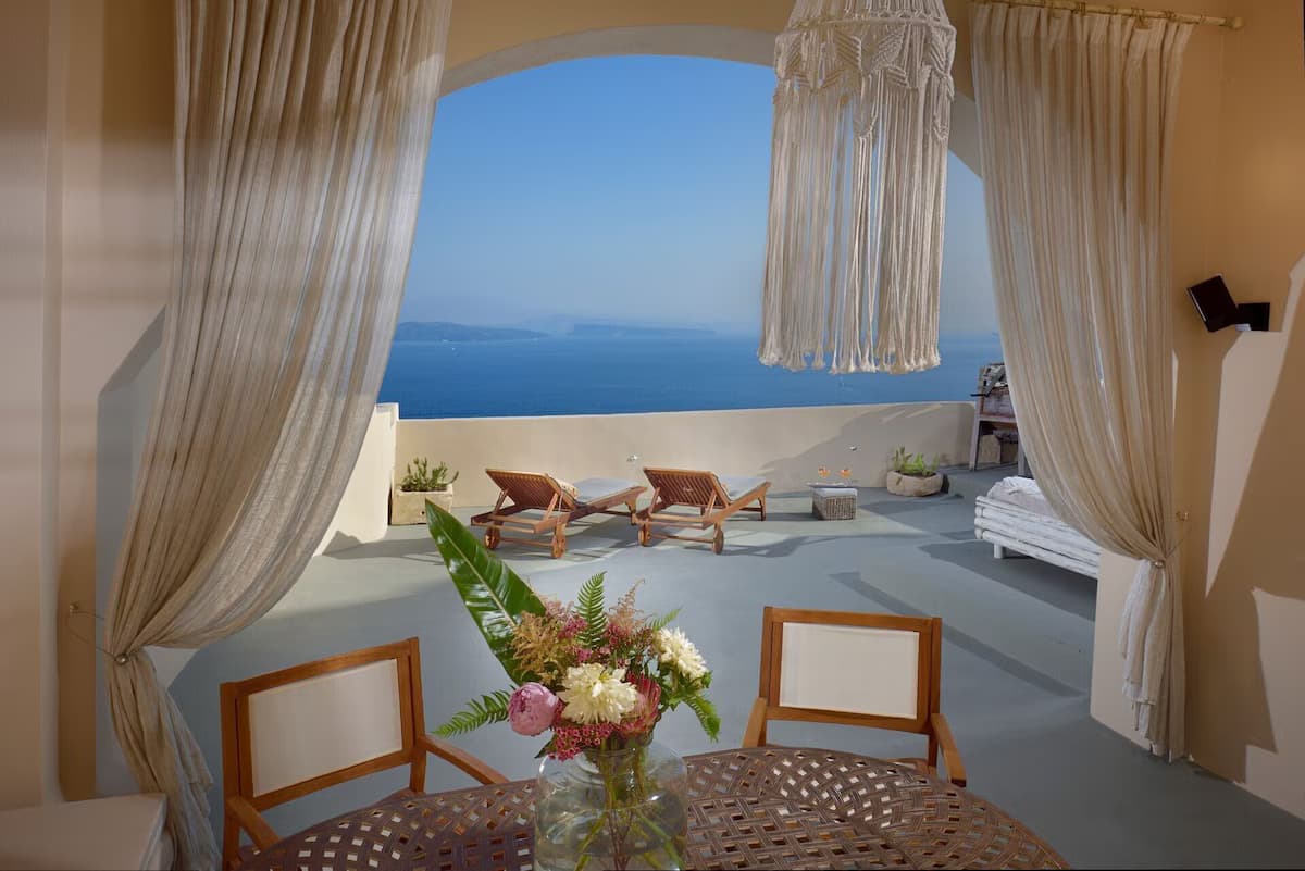 Atemberaubende Santorini Villa | Villa Archon | 2 Schlafzimmer | Atemberaubende Aussicht auf die Caldera | Oia - Außenbereich