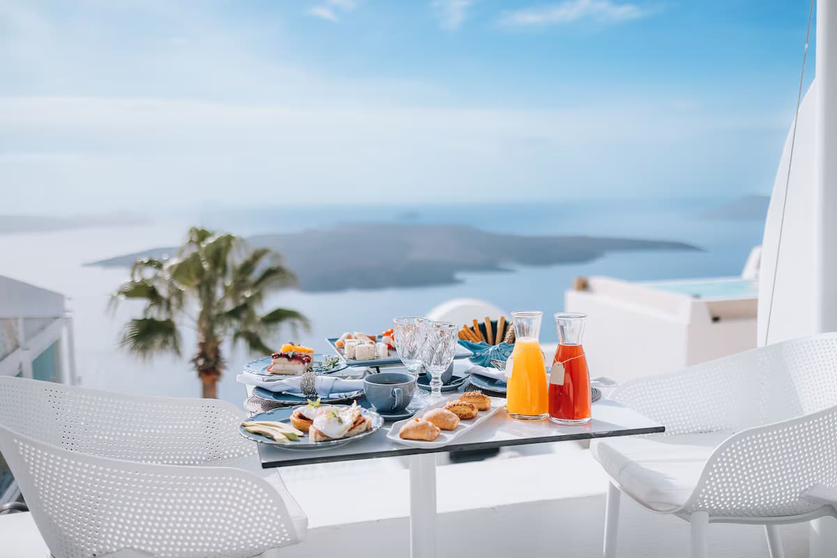 Opernhaus Santorini - Außenbereich