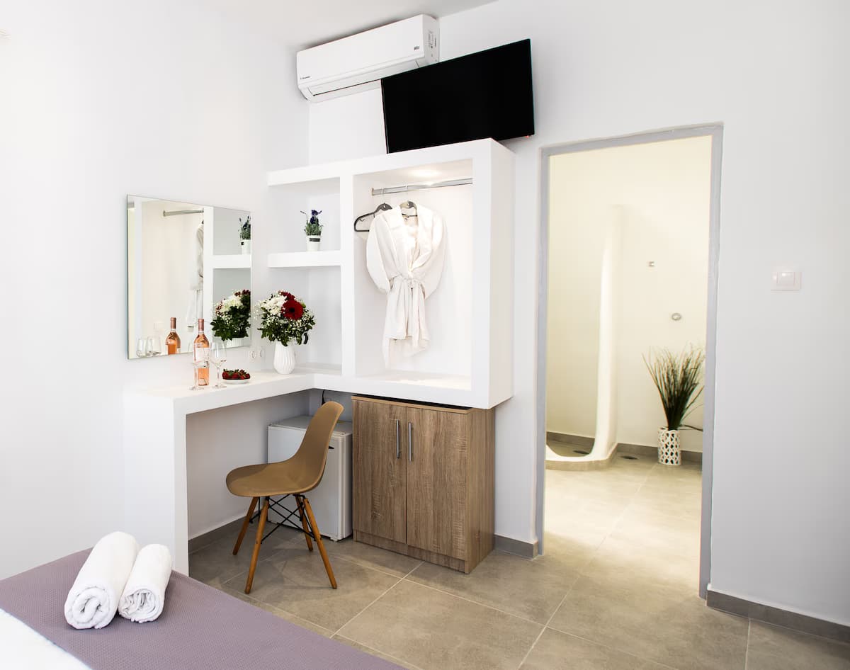 Myconian Elite Little Venice Grand Suite - Schlafzimmer