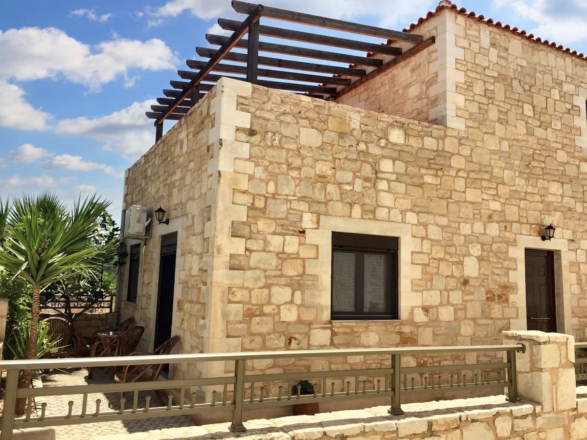 Homerez - Haus Chersonissos, Bergblick - Außenbereich