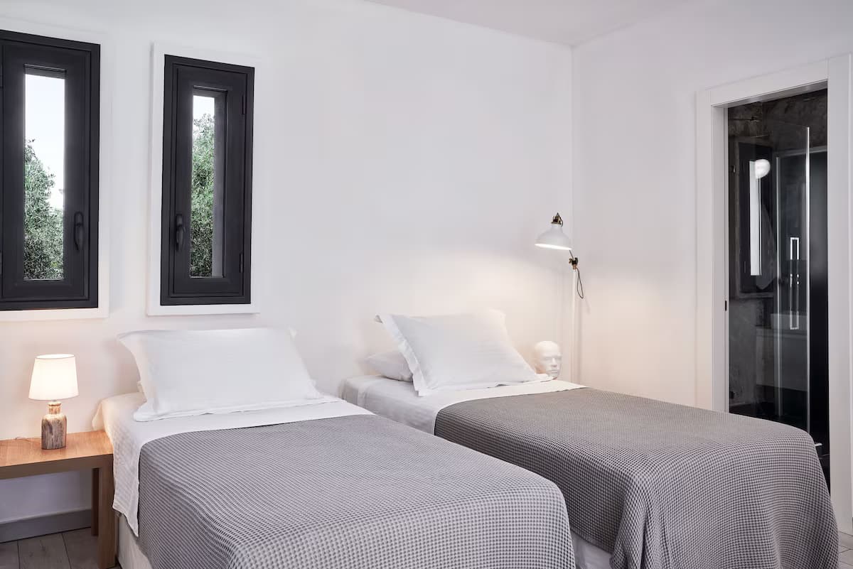 Villa Eva, in Viros Korfu - Schlafzimmer