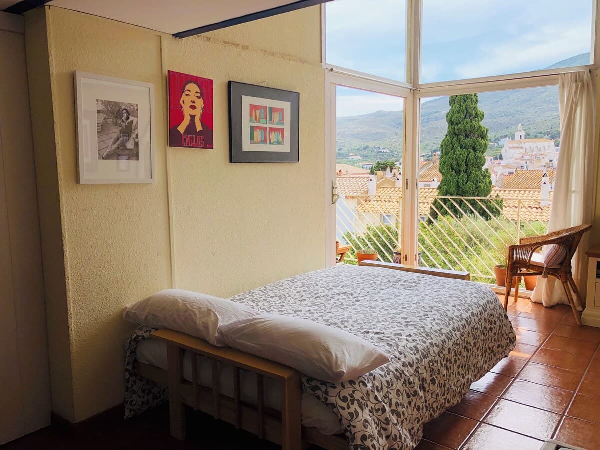 Zentrale Maisonette 5 m vom Strand entfernt / Terrasse / Klimaanlage - Schlafzimmer