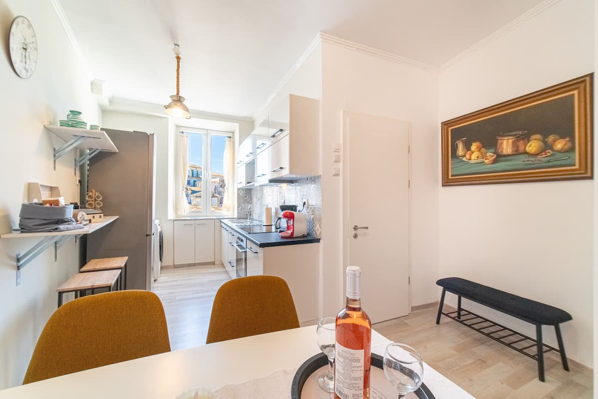 Haus "Contessa di Corfu i" mit Meerblick & WLAN - Küche