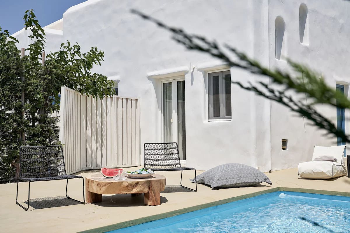 Executive Villa mit 2 Schlafzimmern und Meerblick, privatem Pool und Whirlpool im Freien - Außenbereich