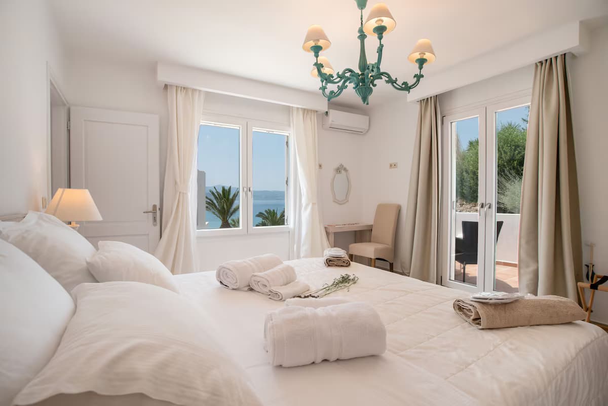 Villa 'Sofia' mit Meerblick, WLAN und Klimaanlage - Schlafzimmer