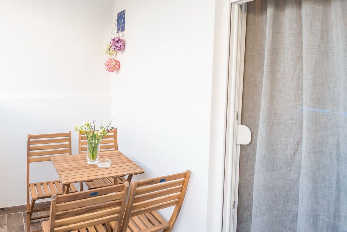 Apartment in einer ruhigen Gegend, aber sehr nahe an der Altstadt. - Außenbereich