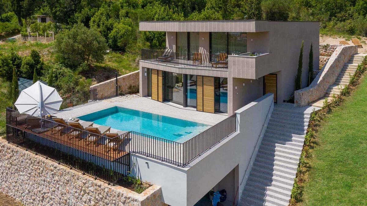 Luxurious villa near Dubrovnik with amazing view - Außenbereich