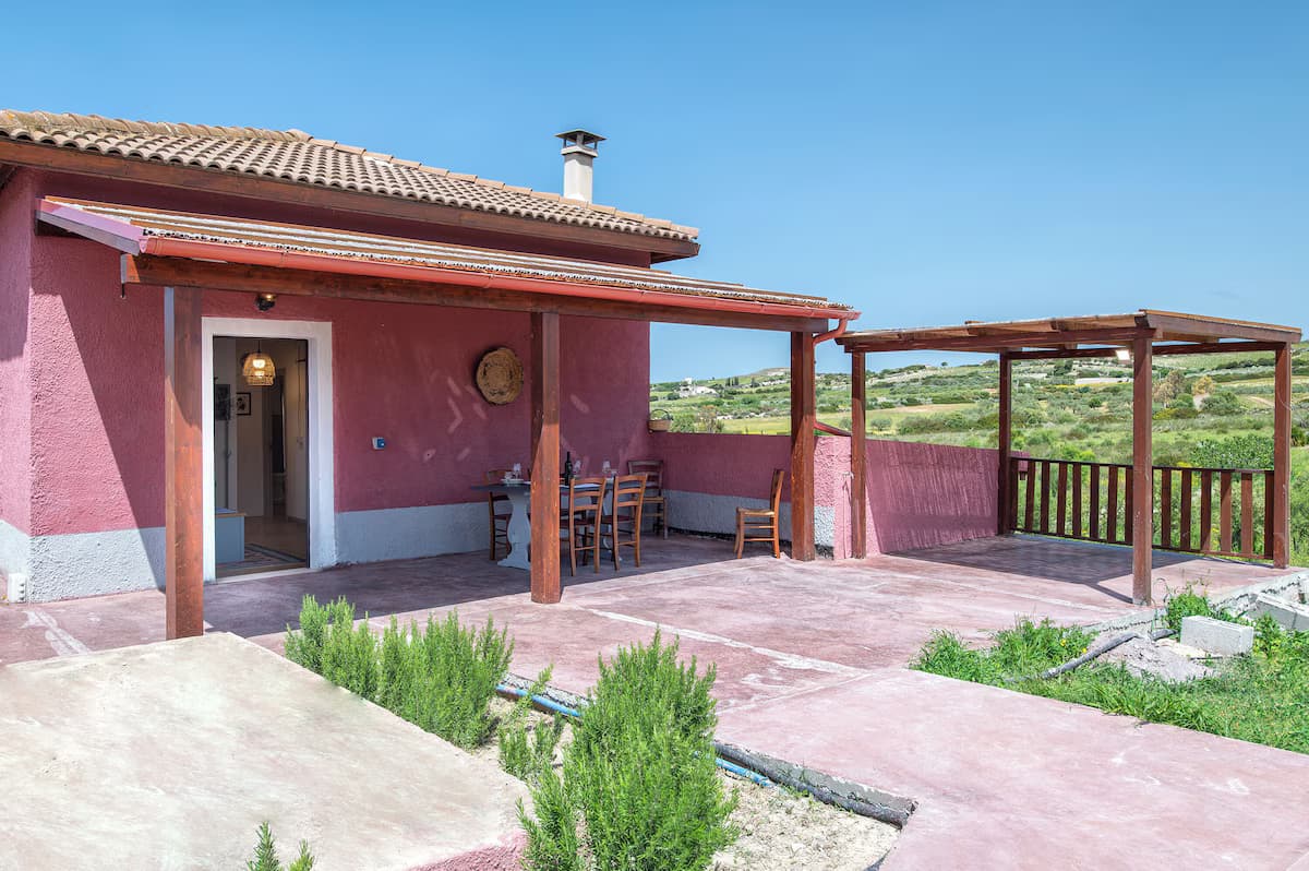 Finca 'La Valle degli Ulivi' mit Bergblick, WLAN und Klimaanlage - Außenbereich