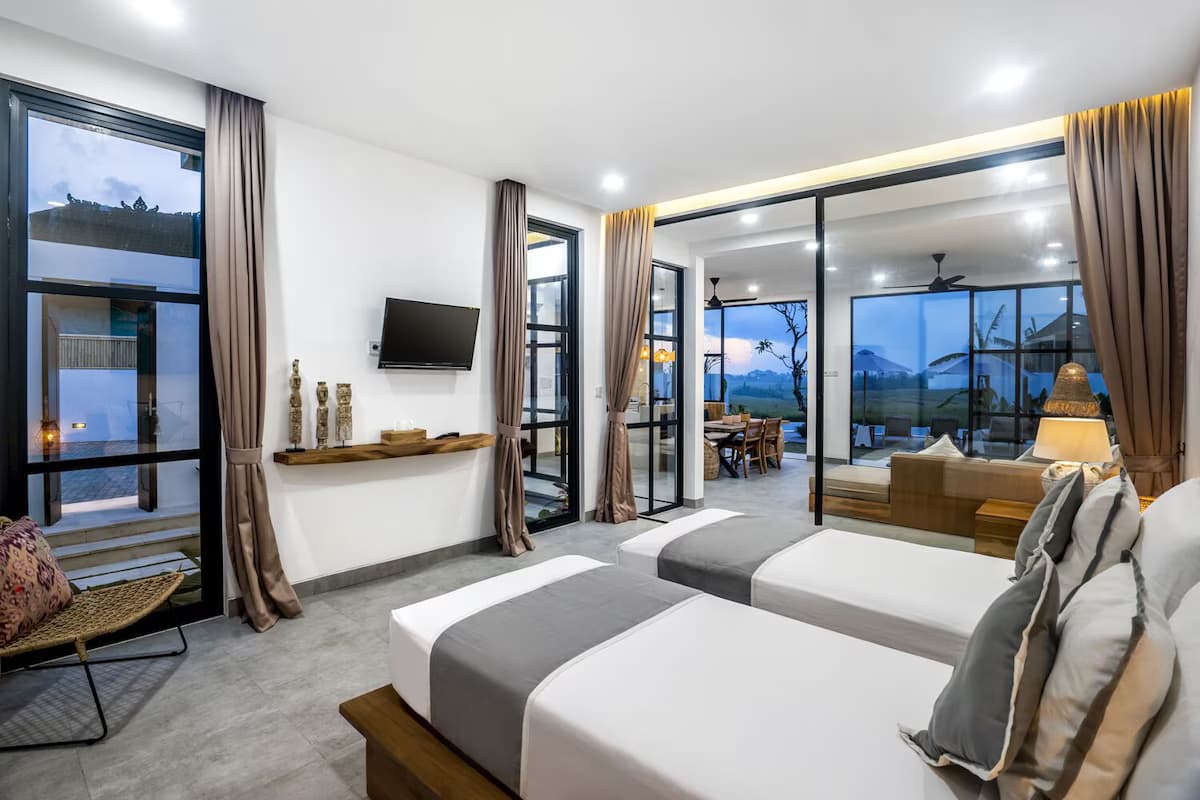 **NEU** Wunderschöne 2BR Villa 10 Minuten zu Fuß zum Strand - Schlafzimmer
