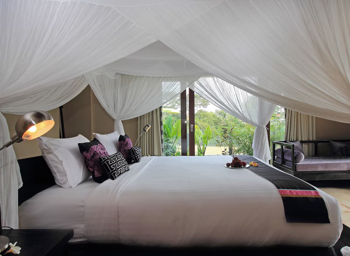 Privater Rückzugsort für Villen mit 7 Schlafzimmern in Canggu - Schlafzimmer