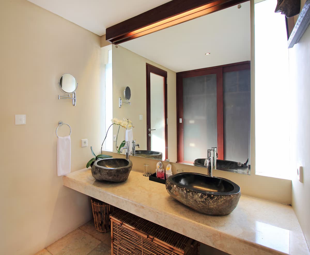 Privater Rückzugsort für Villen mit 7 Schlafzimmern in Canggu - Badezimmer