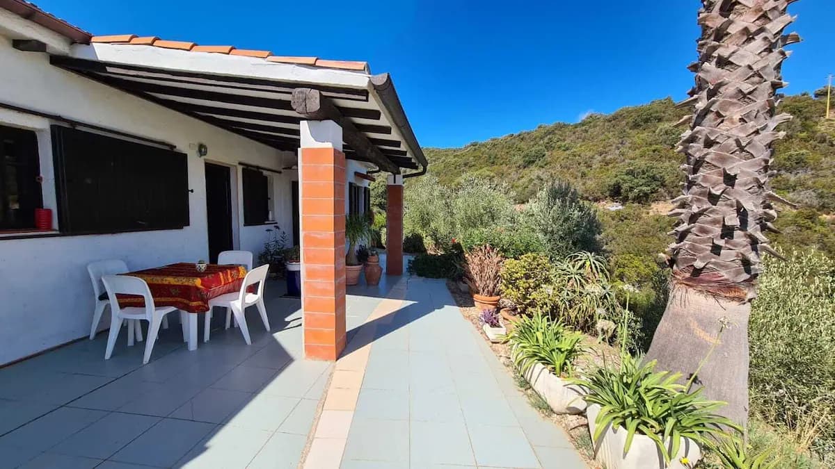 Ferienhaus Casa Country mit Meerblick, Garten und Terrasse - Außenbereich