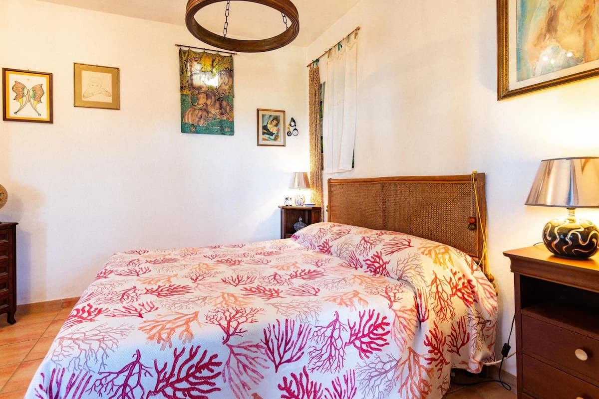 Ferienhaus Casa Country mit Meerblick, Garten und Terrasse - Schlafzimmer