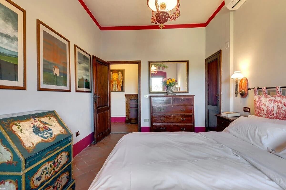 VILLA PINTELLO - SAN CASCIANO - TOSKANA - Schlafzimmer
