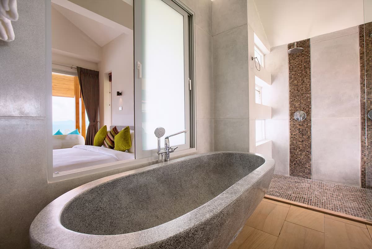 Villa Monsoon - 6 Schlafzimmer Villa mit Meerblick - Badezimmer