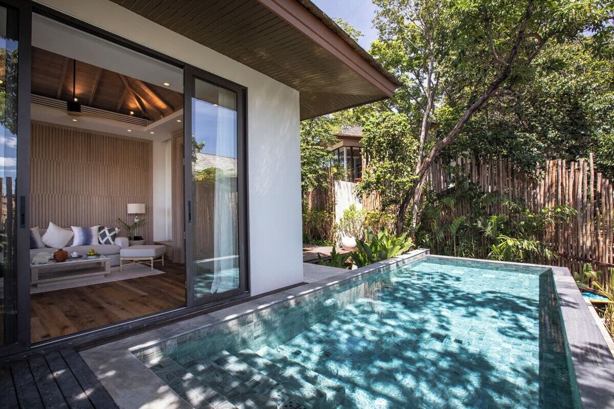 Villa Fahn - Ein Schlafzimmer Resort, Schläft 3 - Pool