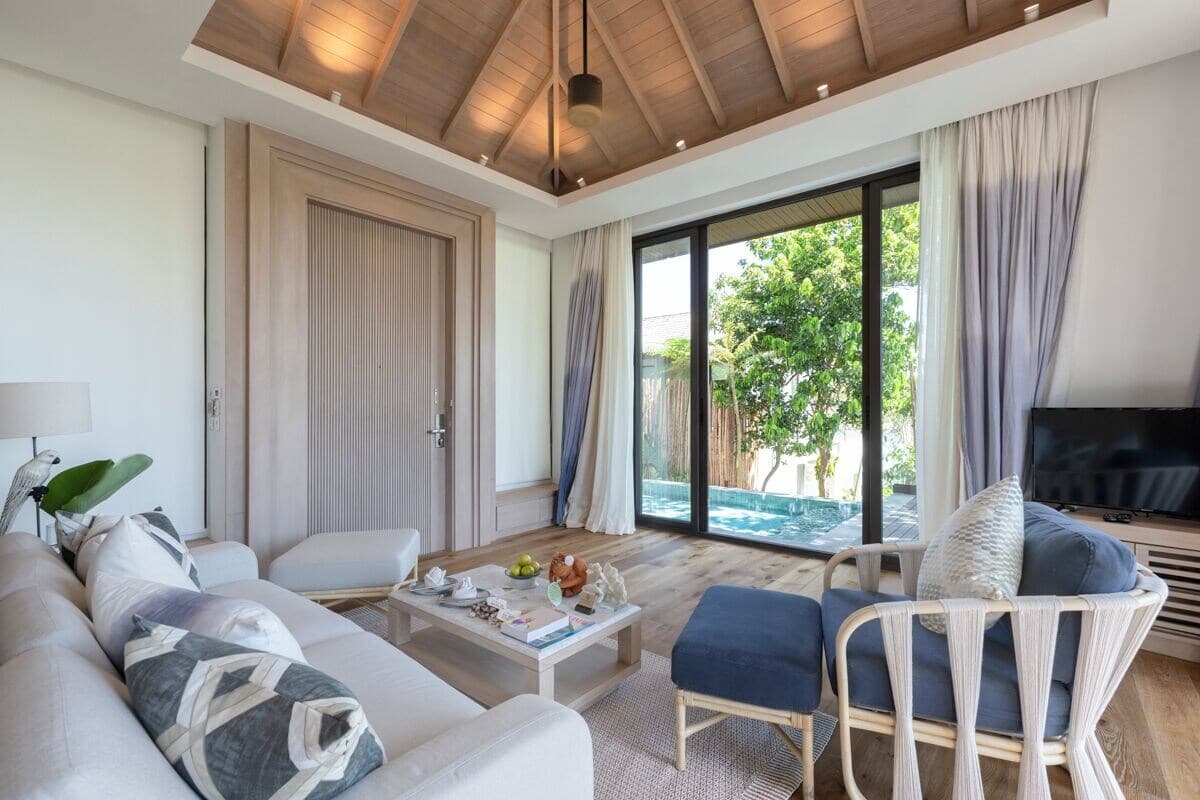 Villa Fahn - Ein Schlafzimmer Resort, Schläft 3 - Wohnbereich