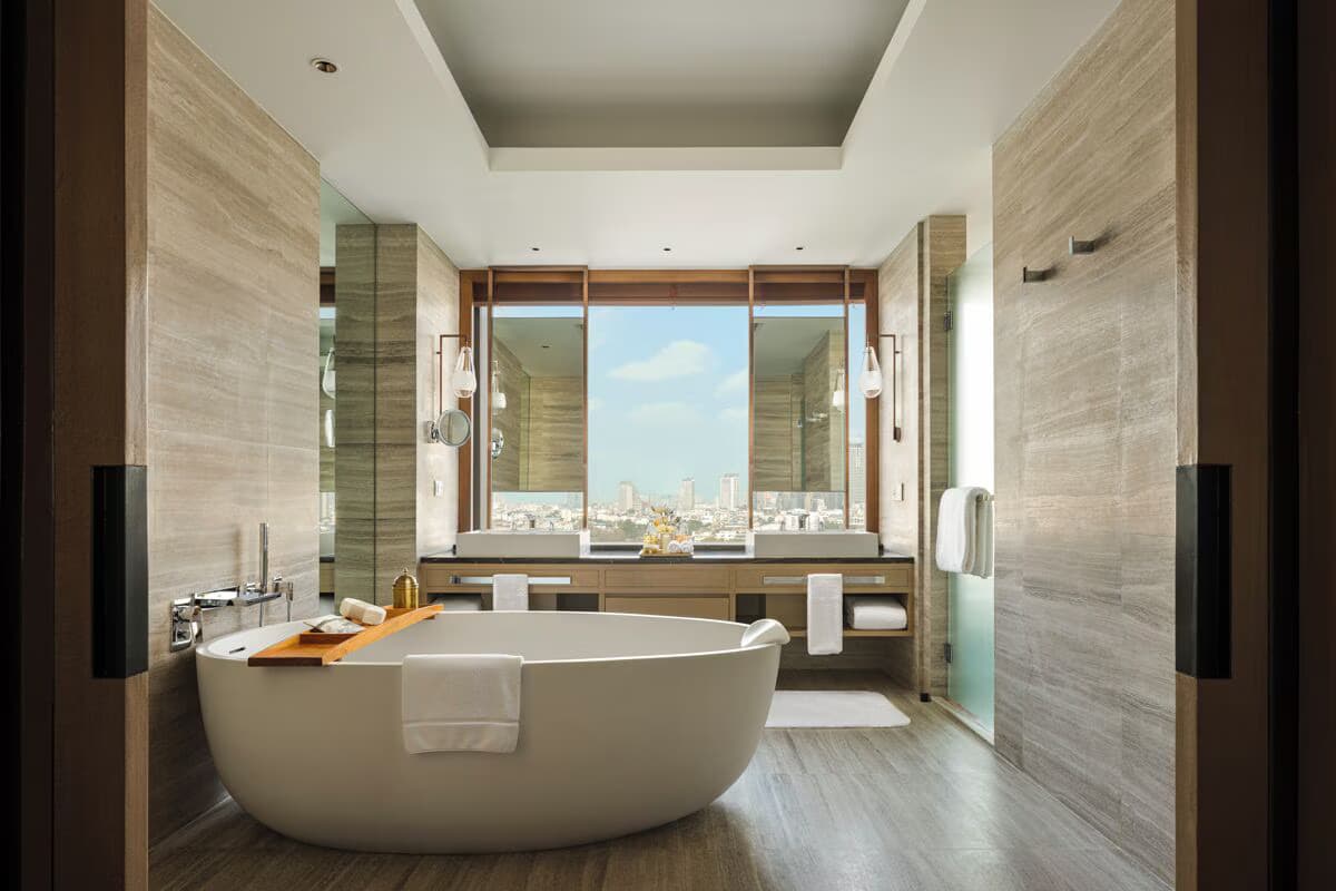 River Suite - Ein Schlafzimmer Villa, Schläft 3 - Badezimmer