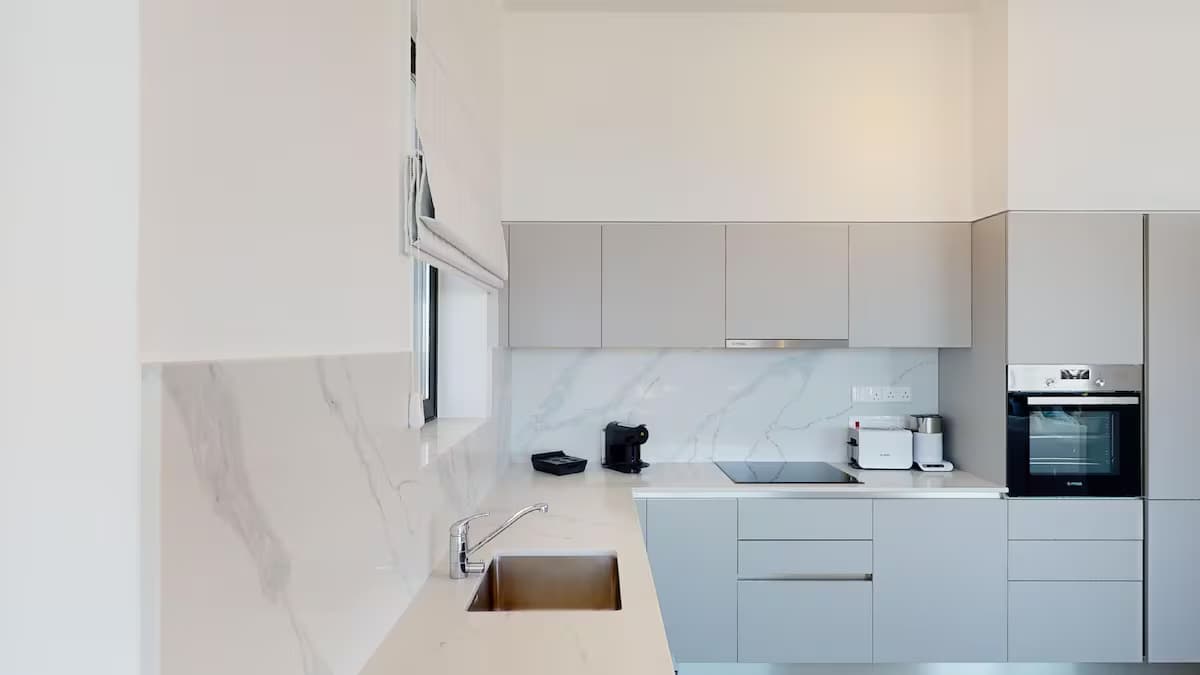Ferienhaus Paralimni für 1 - 4 Personen mit 2 Schlafzimmern - Ferienhaus - Küche