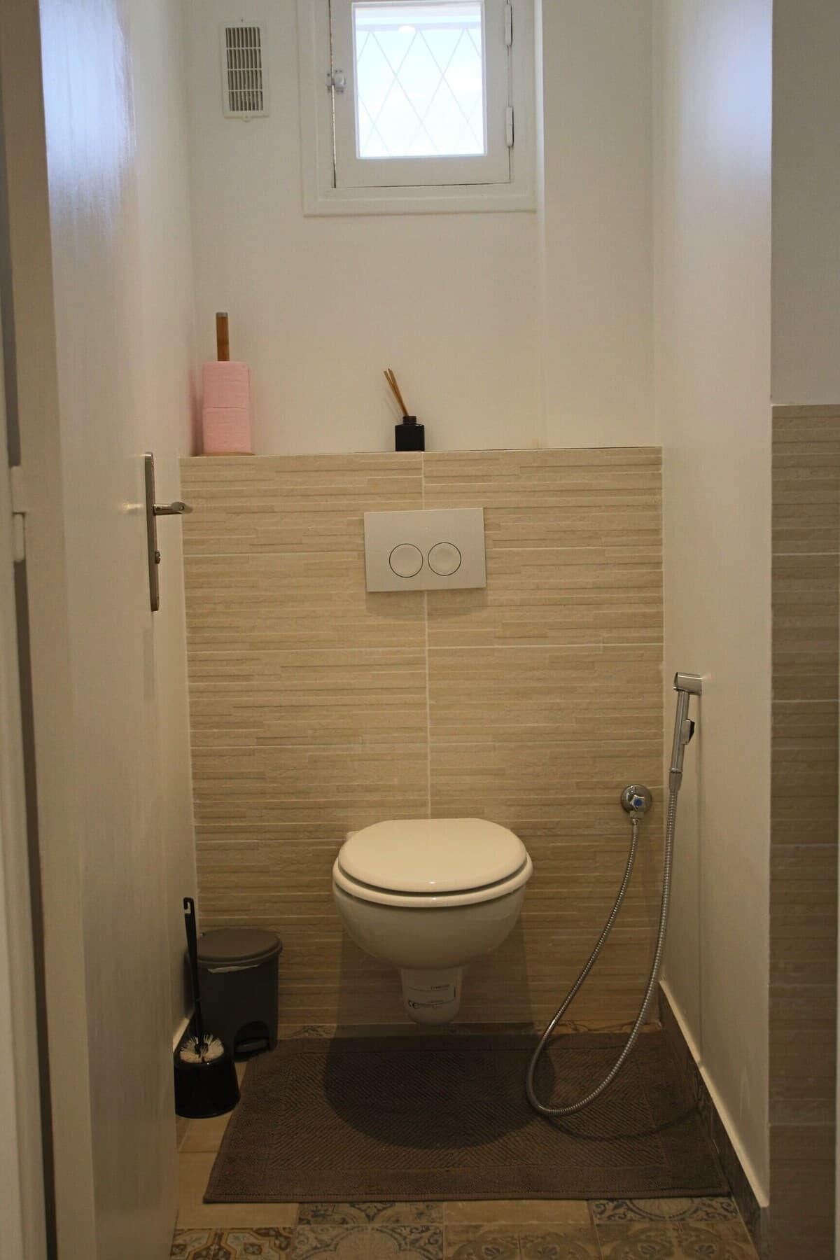 Air-conditioned Apartment of 90 m2, only 200 meters away from the Croisette - Badezimmer