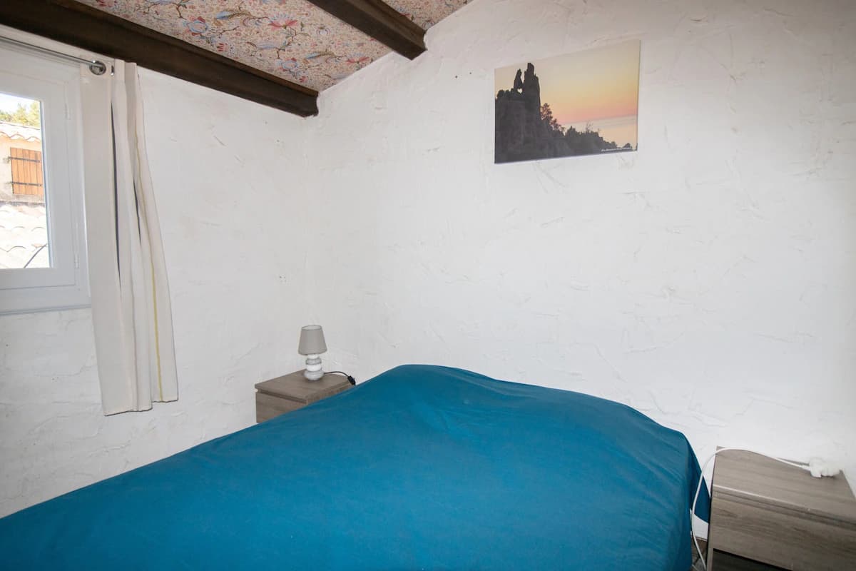 Ferienwohnung 'Figuera T4 Grande Terrasse Vue Mer' mit Meerblick, WLAN und Klimaanlage - Schlafzimmer