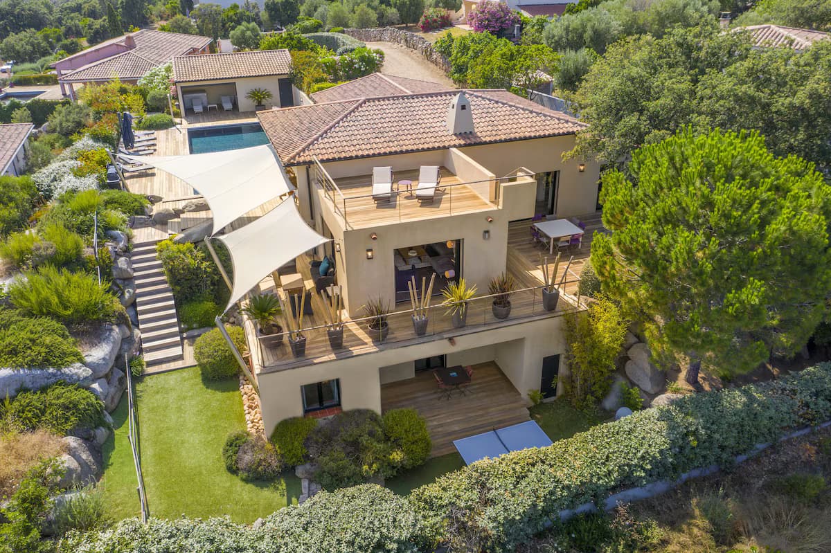Villa Grapefruit, schönen Blick aufs Meer, Luxusausstattung, einen beheizten Pool - Außenbereich