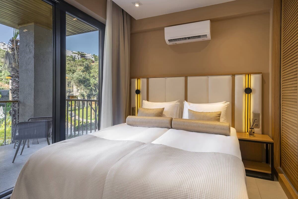 Helis Suites Bitez - Schlafzimmer
