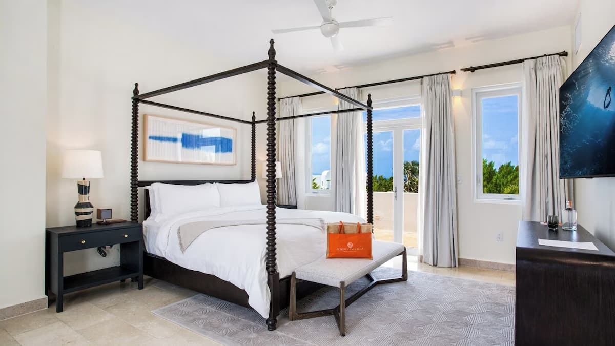 Geräumige 5-Bett-Zimmer-Gartenvilla: privater Pool, Küche und voller Zugang zum Resort - Schlafzimmer