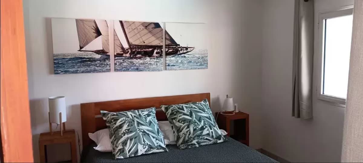 Homerez - Villa SAJ, 150m vom Strand St. Jean - Schlafzimmer