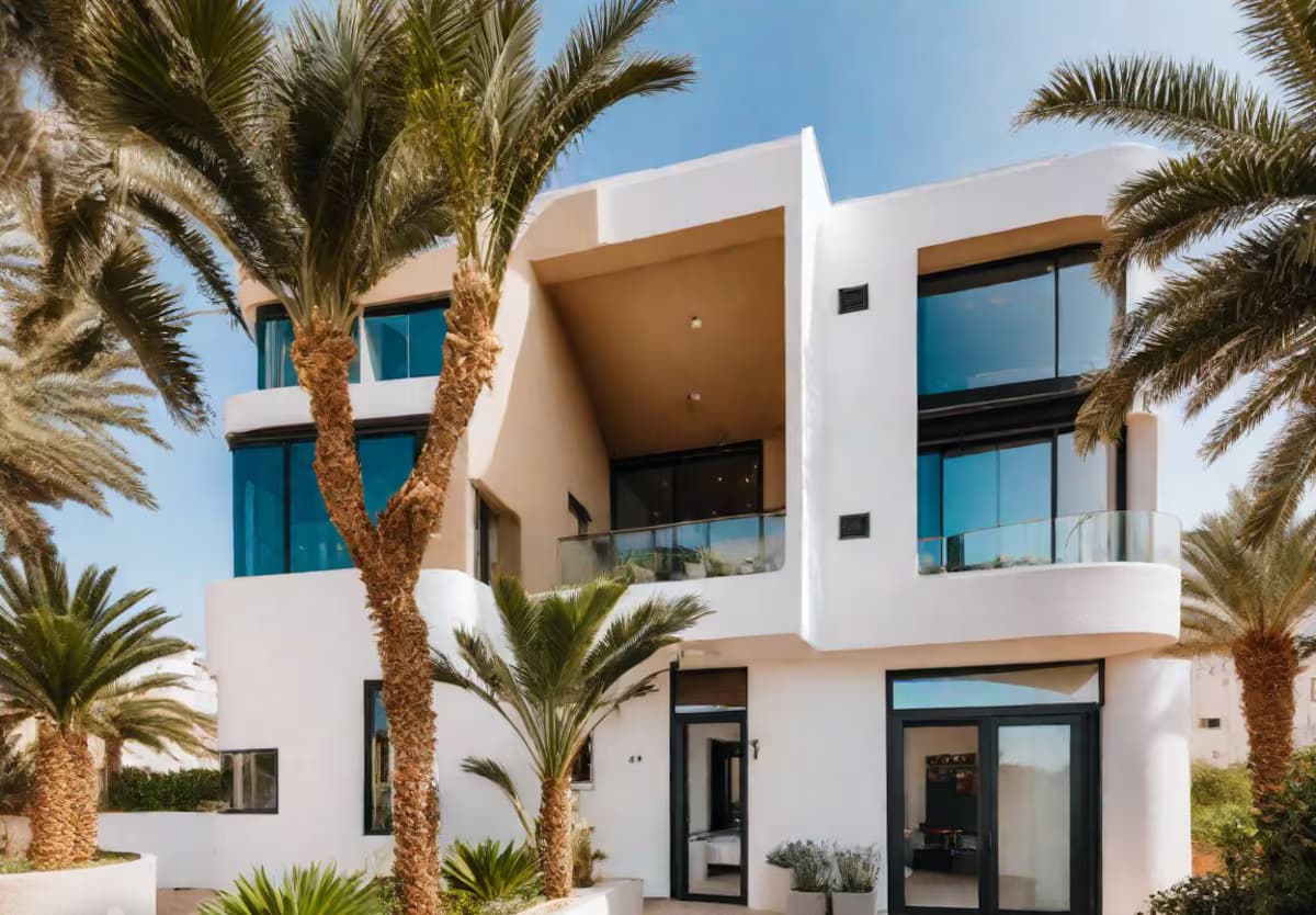 Wunderschönes Duplex mit Pool in der Marina Bay, Agadir - Außenbereich