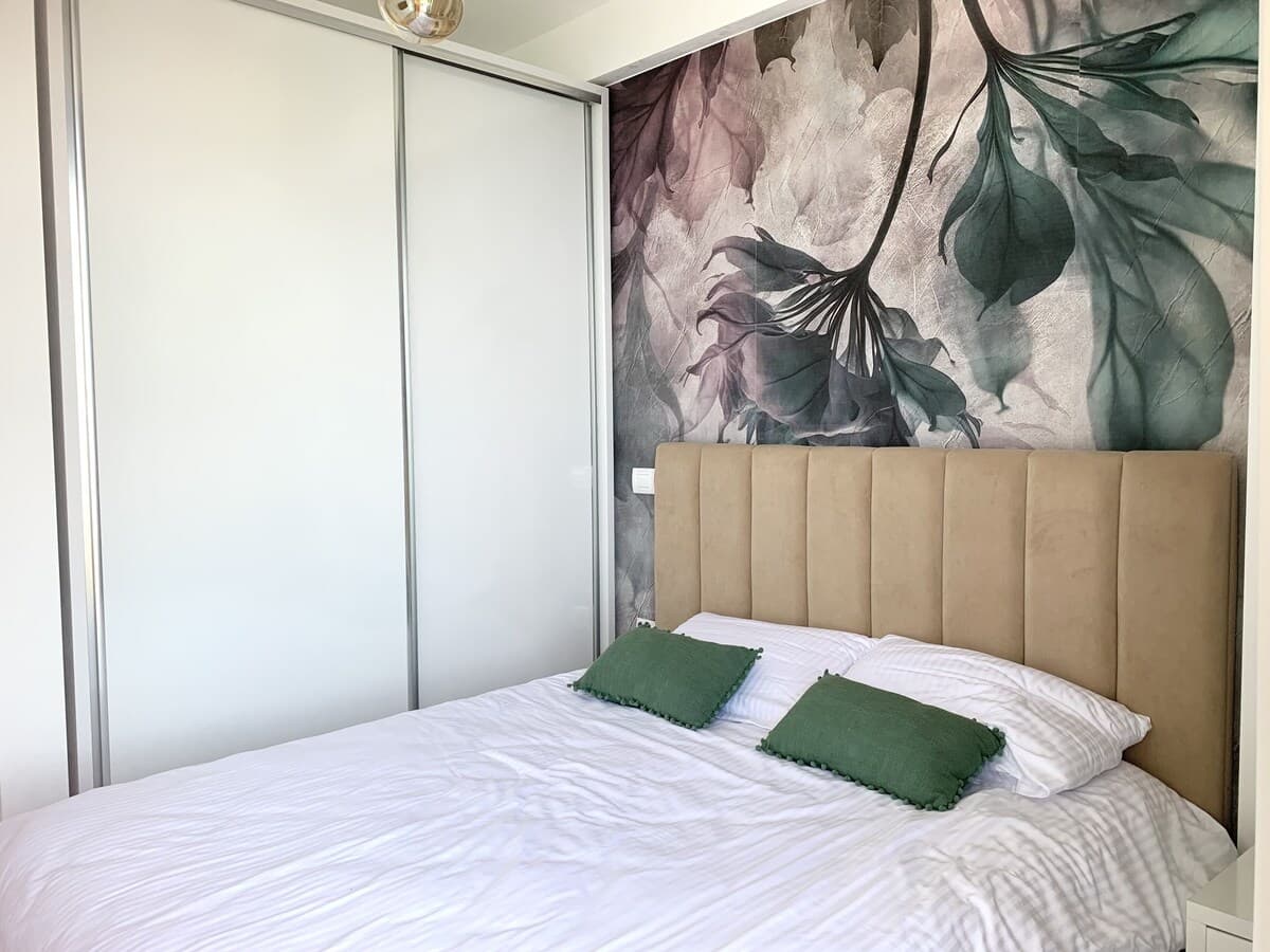 Green Luxe Apartment 2-Zimmer-Apartment mit WLAN und Klimaanlage im ruhigen Saranda - Schlafzimmer