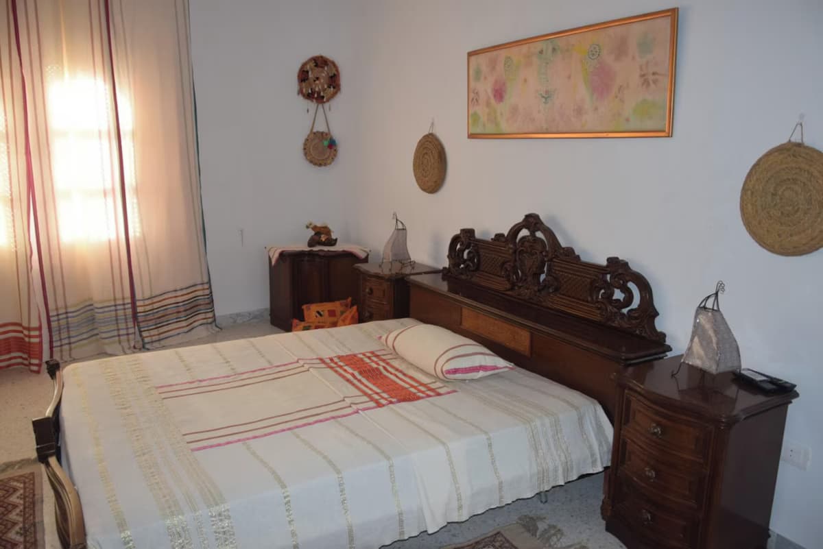 Homerez - Charmante Villa in Monastir mit Privatpool - Schlafzimmer