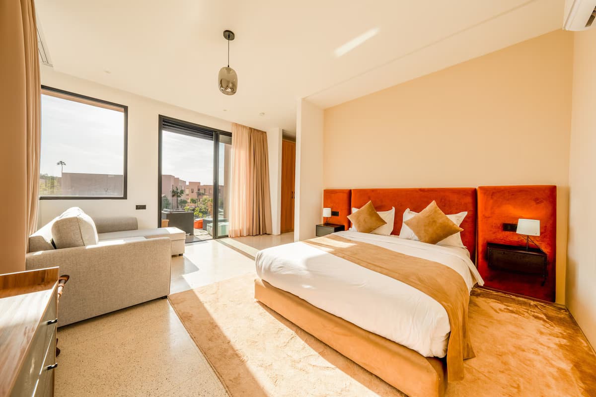 Luxuriöse 5* Villa - Spiele & Aktivitäten - 15 min zum Zentrum - Schlafzimmer